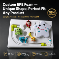 Insert de protection intérieur personnalisé en mousse EPE de forme spéciale, antichoc, écologique et recyclable pour l'emballage de boîtes cadeaux