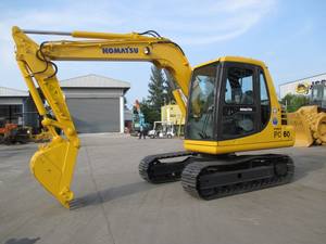 Komatsu PC60 top ventes, mini pelle hydraulique sur chenilles Komatsu PC60 de 6 tonnes d'occasion - Product Image 3