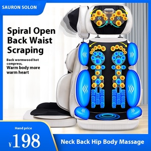 Pequeño cojín de masaje de amasado automático multifuncional para aplicación de cuello-cuerpo de cintura cervical - Product Image 4