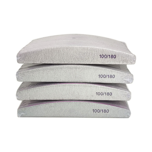 Entrega dentro de 72H Herramientas de estilismo de uñas de doble cara Tablero de esmeril desechable Rosa profesional 100/180 Lima de uñas para salón de casa - Product Image 6