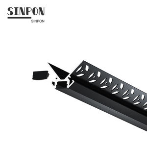 Plaques de plâtre mural encastré, 1 pièce, en Aluminium, plâtre, à <span class=keywords><strong>Tube</strong></span> d'angle extérieur, rails Led, en Aluminium, pour bande - Product Image 6