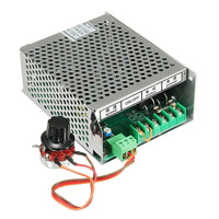 AC110V 500W 12000 tr/min ER11 ER16 broche de moteur électrique CNC refroidie par air avec kit de contrôleur de vitesse utilisé pour le fraisage de circuits imprimés