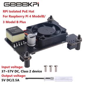 Módulo HAT PoE para Raspberry Pi, Placa de Expansión de Alimentación por Ethernet IEEE 802.3af-2003 PoE con Aislamiento para Raspberry Pi 3B+ / 4B - Product Image 2