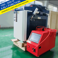 Mesin Pengumpan Kawat Ganda CNC Multifungsi Otomatis Mesin Las Laser Serat Berpendingin Air 3000W