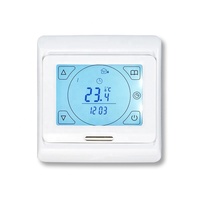 Telin E91 LCD système de chauffage au sol rayonnant à eau pour maison climatisation Thermostat systèmes de chauffage au sol et pièces