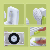 OEM/ODM Multifunctionele Schilmes, Handmatige Spiralsnijder voor Groenten, Grote Plastic Keuken Spiralisator, Groentesnijder