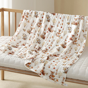 Bas prix bébé serviette de bain 6 couches coton gaze peignée doux doux pour la peau bébé <span class=keywords><strong>Bover</strong></span> couverture pour nouveau-né bébé enfants - Product Image 3
