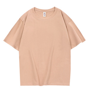 เสื้อยืดคอกลมลำลอง สตรีทแวร์ สปอร์ต ยิม วินเทจ แบบสั่งทำพิเศษ เนื้อผ้าหนา โอเวอร์ไซส์ ผ้าฝ้าย 100% เสื้อยืดพิมพ์ลายโลโก้แบรนด์สำหรับผู้ชาย - Product Image 5