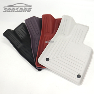 SONSANG luxe TPE hommes femmes tapis de voiture couverture complète étanche 3D 4 pièces 99% couverture pour voitures Ford et BMW - Product Image 1