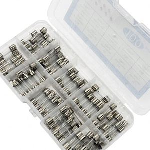 Kit de 100 Fusibles de Vidrio de Acción Rápida M5x20 mm 250 V 0.1 0.2 0.25 0.5 1 1.5 2 3 4 5 8 10 12 15 20 A en Caja de Plástico Transparente - Product Image 6