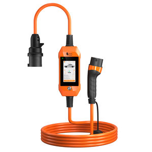 Cargador Portátil para Vehículos Eléctricos Feyree con Batería de Carga de 11 kW, Trifásico, Tipo 2/GBT, Pantalla Táctil, Control Remoto, Carga Inteligente - Product Image 1