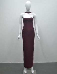 <span class=keywords><strong>Abbigliamento</strong></span> all'ingrosso abiti da donna <span class=keywords><strong>rosso</strong></span> Sexy Vestidos De Fiesta abito lungo abito da <span class=keywords><strong>sera</strong></span> a fascia - Product Image 4