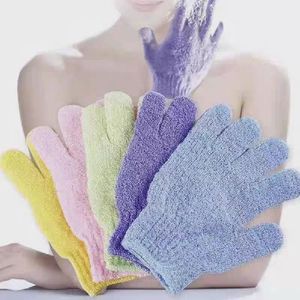 Gants de bain en loofah pour le corps et le visage, exfoliants, éliminateurs de peaux mortes, pour un nettoyage en profondeur et un massage spa sous la douche - Product Image 2