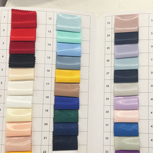 Paris Satin Siêu Sáng Lỏng Nước Ánh Sáng 100% Polyester Lưới Vải Nhanh Chóng Khô Đồng Bằng Nhuộm Nhà Giản Dị Dệt May Cho Bé Trai Cô Gái - Product Image 5