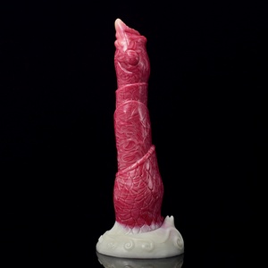 Silicone Deer Squirt <b>Dildo</b> With Suction Cup Spray Liquid Function Couple Dog Knot <b>Dildo</b> Strap on <b>Dildo</b> for Women - Product Image 2