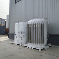 Vertical 2000l cryogénique liquide oxygène azote Argon stockage gazéificateur bidon Microbulk réservoir