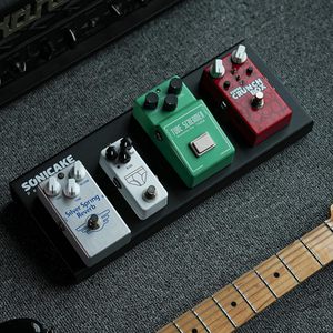 SONICAKE <span class=keywords><strong>Mini</strong></span> pédalier compact pour guitare, 14 pouces, en alliage d'aluminium, avec pédales, ruban adhésif et câble - Product Image 6