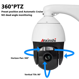 Kamera PTZ IP 5MP 36X Zoom warna penuh penglihatan malam desain HIK jaringan HD kamera keamanan luar ruangan - Product Image 4