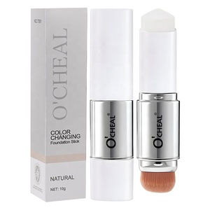 Barra de Maquillaje de Doble Punta con Brocha, Resistente al Agua, Duradera, Brillante y Práctica, en Oferta - Product Image 1