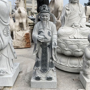 รูปปั้นพระพุทธรูปแกะสลักเพื่อความโชคดีจากหินธรรมชาติขนาดใหญ่ขอ<span class=keywords><strong>ง</strong></span>จีน<span class=keywords><strong>เทพเจ้า</strong></span>แห่งความมั่งคั่งและความยืน<span class=keywords><strong>ย</strong></span>าว - Product Image 2