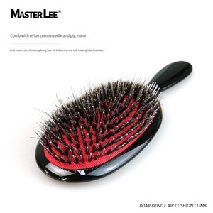 Rivate Label Hard Medium, spazzola per capelli spazzola per setole <span class=keywords><strong>di</strong></span> cinghiale <span class=keywords><strong>di</strong></span> <span class=keywords><strong>maiale</strong></span> spazzola per capelli parrucca districante estensioni dei capelli cuscino spazzola per Paddle/ - Product Image 3