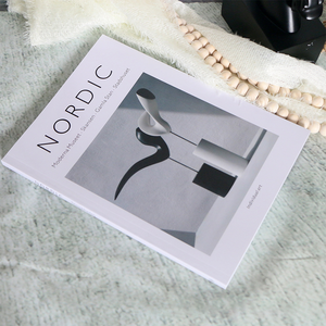 สีเฟอร์นิเจอร์ชุดแฟชั่นภาษาอังกฤษหนังสือนิตยสารจำลองการขายสำนักงานคาเฟ่อุปกรณ์ตกแต่งหนังสือเครื่องประดับพลิก - Product Image 3