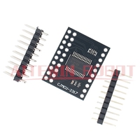 Módulo de Extensión de E/S de 16 bits con Interfaz I2C AITEWIN ROBOT MCP23017, Placa de Pines, Convertidor IIC GIPO, Fuente de Alimentación de 25mA para C51