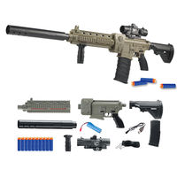 Gatlin Barrett Sniper Rifle Crianças Manual De Água Brinquedo Gun Batalha Ao Ar Livre Adereços CS Jogo De Tiro Meninos Presente De Aniversário De $101,49