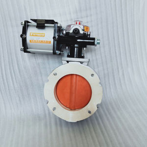 วาล์วนิวเมติกสำหรับเคลือบยางกันน้ำสำหรับโรงงานผสมคอนกรีตซีเมนต์ V2FS DN100-200 - Product Image 2