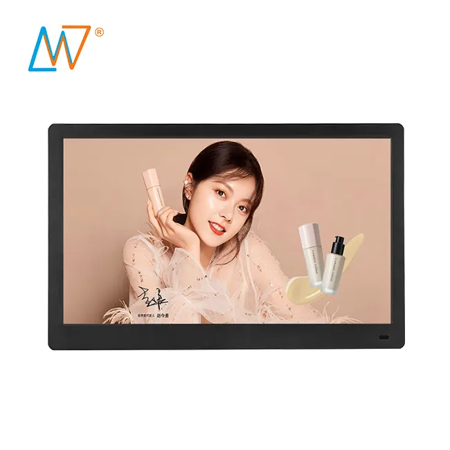 Photoframe 15.6 Inch Smart Android Wifi Full Hd 1080P Screen Digital Photo Picture Frame Motion Camera