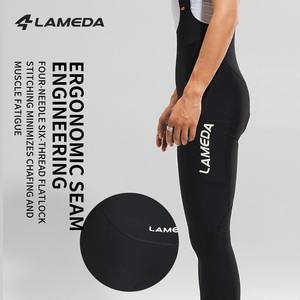 LAMEDA Abbigliamento Ciclismo Personalizzato da <span class=keywords><strong>Donna</strong></span>, <span class=keywords><strong>Pantaloni</strong></span> Lunghi Termici in Pile Certificati RoHS, OEM - Product Image 3