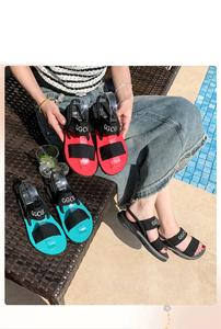 รองเท้าแตะชายหาดกลางแจ้งสำหรับผู้ชายผู้หญิงและผู้ชาย EVA แบบนุ่มเป็นพิเศษพื้นแบนรองเท้าชายหาดในร่มในร่ม - Product Image 4