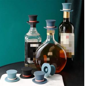 Tapón de silicona para botellas de champán, vino y cerveza, sellador de botellas, tapón sellador al vacío, herramienta de cocina y bar - Product Image 2