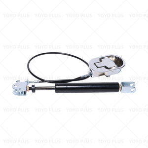 Mécanisme de fauteuil inclinable robuste et silencieux en acier inoxydable avec vérin à gaz et tige hydraulique, réglable en hauteur, étanche, pour salon de beauté - Product Image 2
