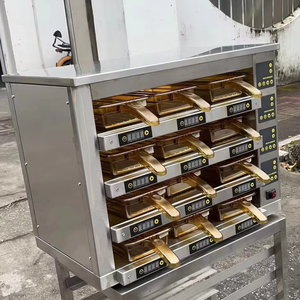 Calentador de Alimentos Estilo McDonald's de 4 Niveles y 12 Bandejas con 12 Temporizadores, Precio de Fábrica - Product Image 2