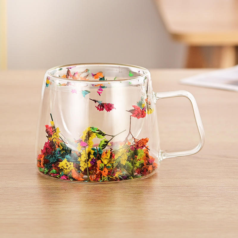 Tasse à café fleur de cristal 200ml