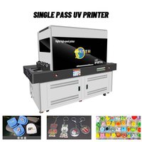 Imprimante d'étiquettes automatique à grande vitesse Orient Longke OnePass avec encre UV, technologie haute résolution à passage unique