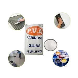China fabricação pva 2488 2699 polivinil álcool pva químico para o cimento pva 17 88