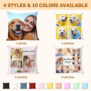 Tùy chỉnh hình ảnh ném gối-cá nhân con người & Pet <span class=keywords><strong>Cushion</strong></span> Cover với văn bản cho trang trí nội thất - Product Image 4