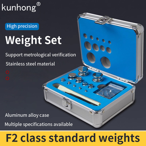 Không gỉ hiệu chuẩn gram 5kg bộ cho 1mg-5kg quy mô tiêu chuẩn kim loại thép thử nghiệm kỹ thuật số với trọng lượng hộp hiệu chuẩn trọng lượng - Product Image 3