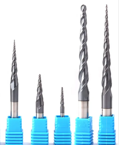 Factory Custom Carbide <strong>Tungsten</strong> CNC Router Bit Taper Ball Nose <strong>End</strong> <strong>Mill</strong> Spiral Milling Cutter for Woodworking - Product Image 3