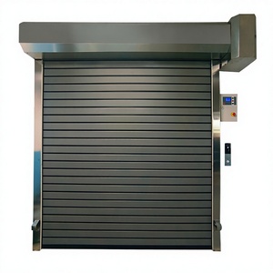 <span class=keywords><strong>Puerta</strong></span> Enrollable <span class=keywords><strong>de</strong></span> Seguridad Eléctrica Plegable Moderna Personalizada, <span class=keywords><strong>Puerta</strong></span> <span class=keywords><strong>de</strong></span> Garaje Industrial para Instalación en Interiores y Exteriores - Product Image 6