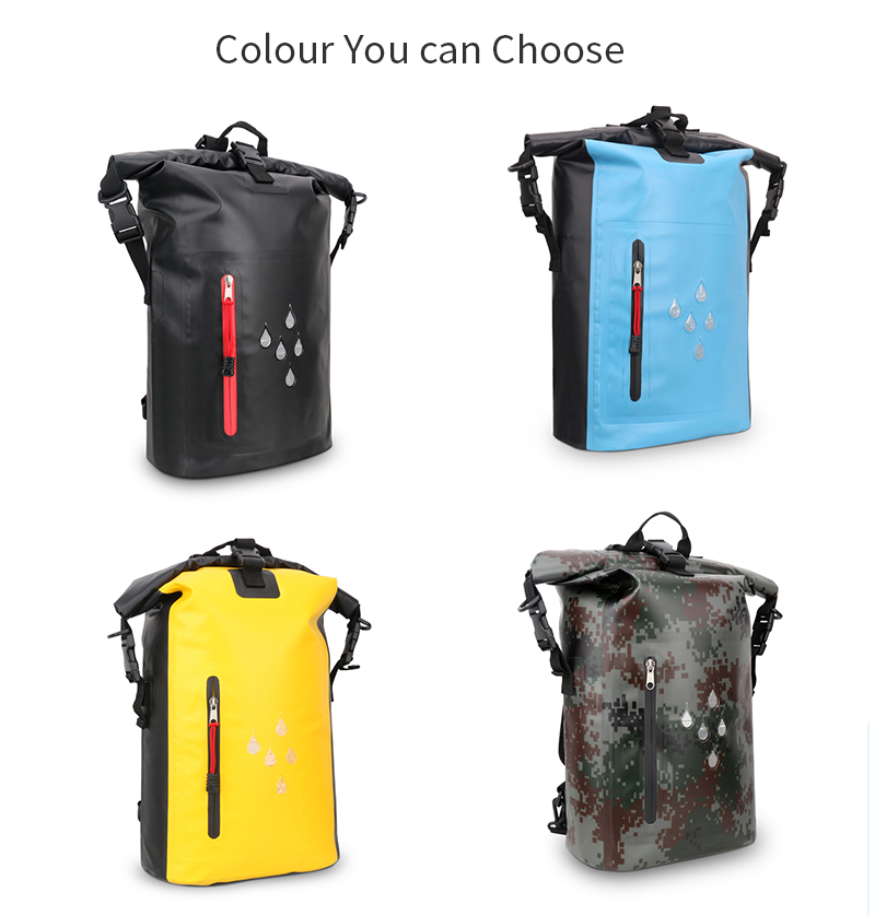 Outdoor Sport Waterproof Dry  Bag Back pack China Factory Customized droplet dry bag
