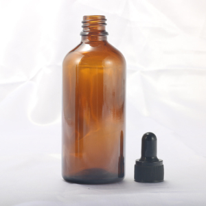 Envase Cosmético de Vidrio de Lujo, Botella de Vidrio Ámbar con Gotero para Suero Facial - Product Image 3
