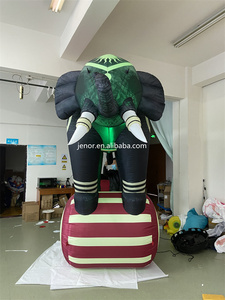 Éléphant gonflable de décoration de spectacle de cirque géant publicitaire sur le <span class=keywords><strong>tambour</strong></span> - Product Image 5