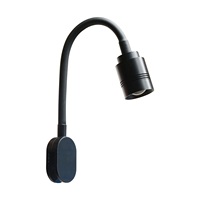 Projecteur d'aquarium réglable 3 couleurs - Lampe LED à clipser pour aquarium avec col de cygne flexible pour aquariums plantés et d'eau douce