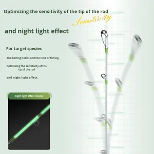 Canna da Pesca Universale in Carbonio Bianco Edizione Fruit Enjoyment, Livello Base, Luminosa, Alta Resistenza, per Pesca in Mare, 2.7M 155g - Product Image 6