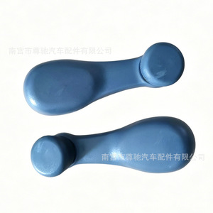 มือจับปรับกระจกรถยนต์ พลาสติกสำหรับเปลี่ยนซ่อม ใช้ได้ทั่วไป สีเทา สีเบจ สีดำ - Product Image 3