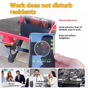 Sessiz elektrikli merdiven tırmanma sepeti araba taşıma ve aletleri platformu yapısı için katlanabilir teslimat sepeti paletli tasarım - Product Image 5