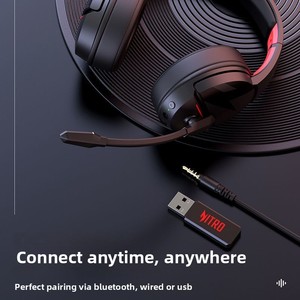 Acer Không Dây Trò Chơi Tai Nghe Cho PC PS4 Điện Thoại Di Động AAC Codec Cho Du Lịch Và Hội Nghị Âm Nhạc Chơi Game - Product Image 4